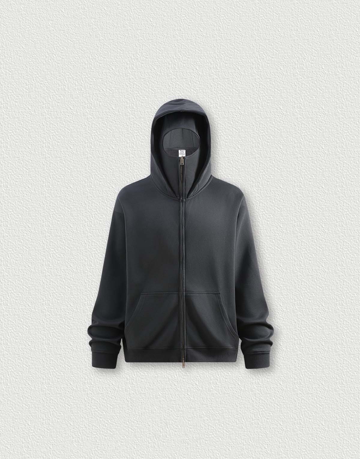 Men's Trendy Fleece Patchwork Hoodie Zip-Up Sweatshirt-mh290-2